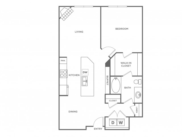 Emerald | 1 bed 1 bath | from 853 square feet