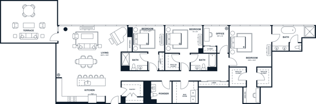 C4DPH | 3x3 Den | 2452 sq ft