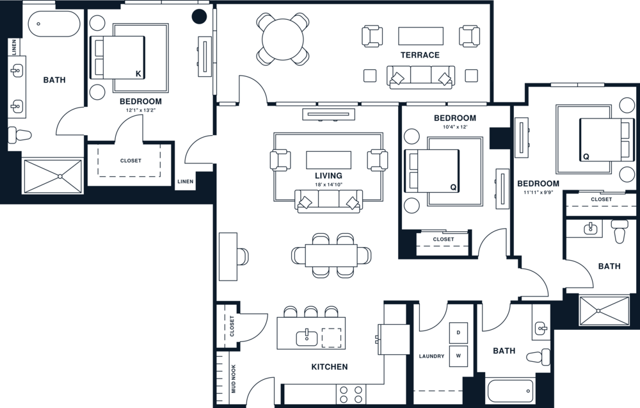 C2PH | 3x3 PH | 1601 sq ft