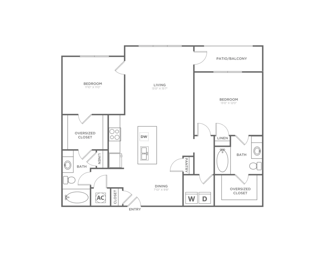 B4 (1133 SF)