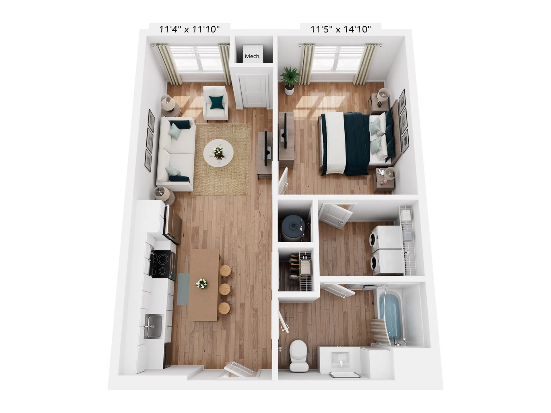 A2H | 1x1 | 704 sq ft