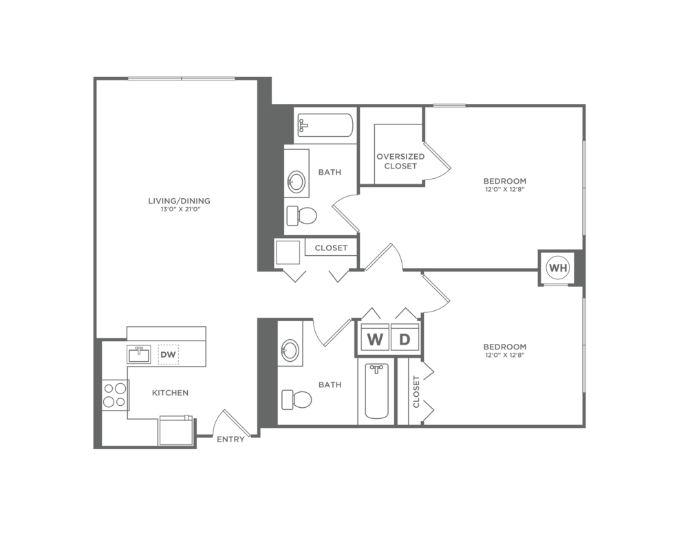 B2IG | 2x2 | 1045 sf