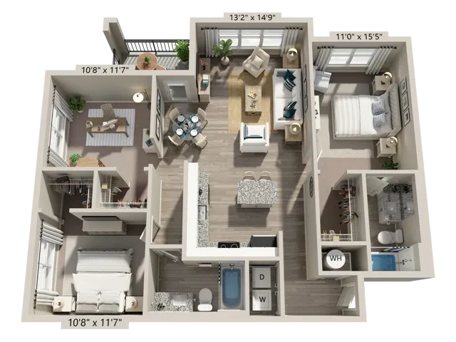 B3 Floor Plan
