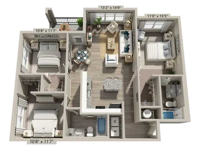 C1 Floor Plan