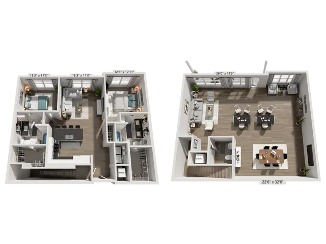 B6 LW floor plan image