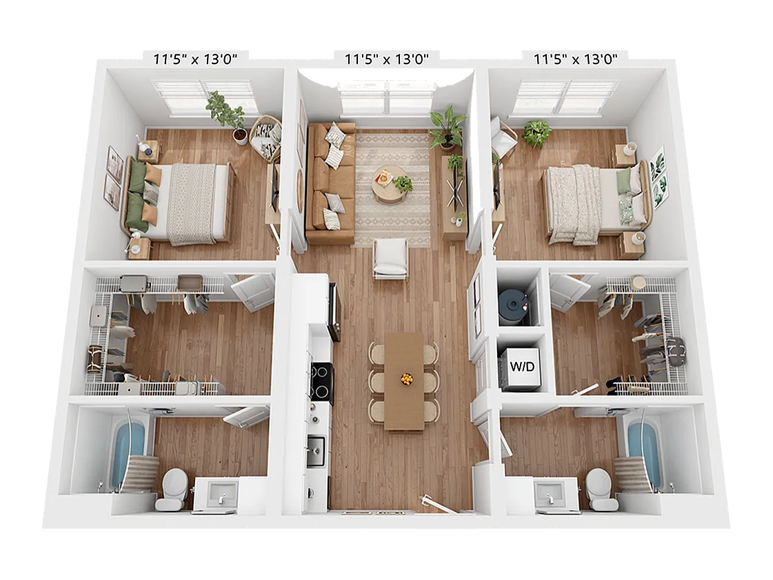 B2 Floor Plan Image