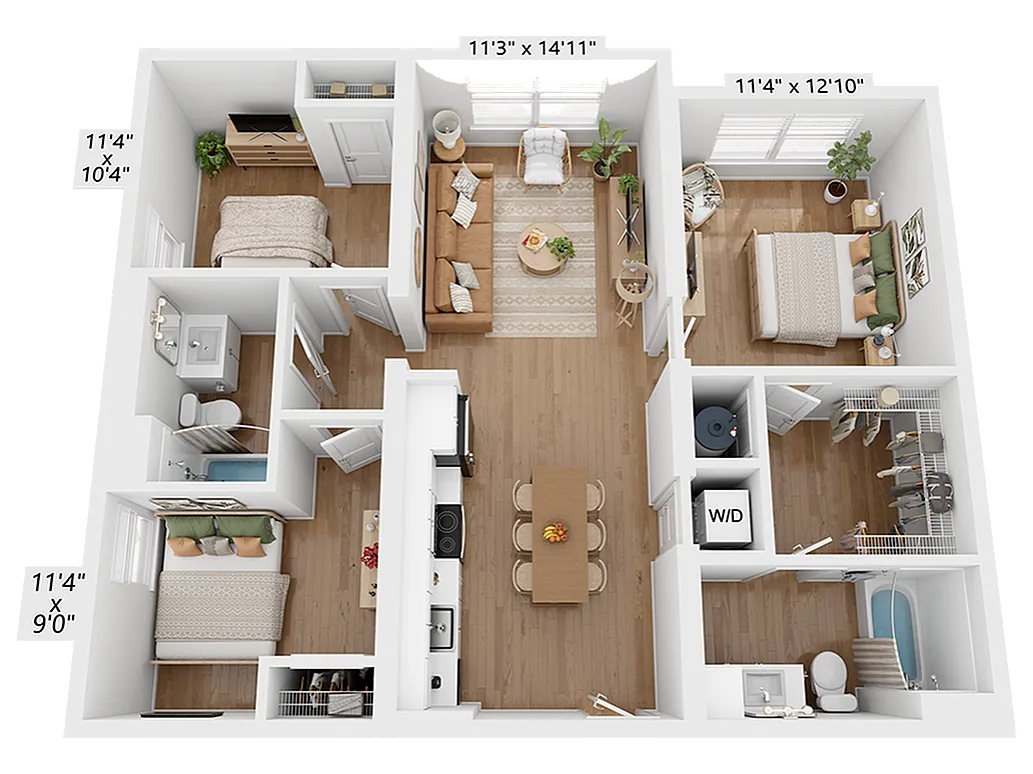 C1 Floor Plan Image