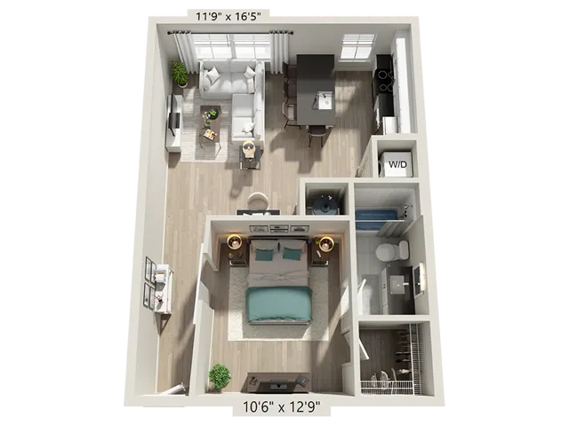 Studio S2 Floor Plan Image