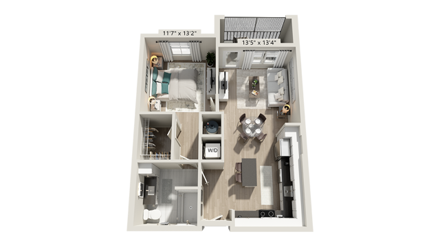 A4 Floor Plan Image