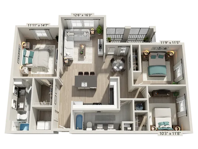 C1 Floor Plan Image