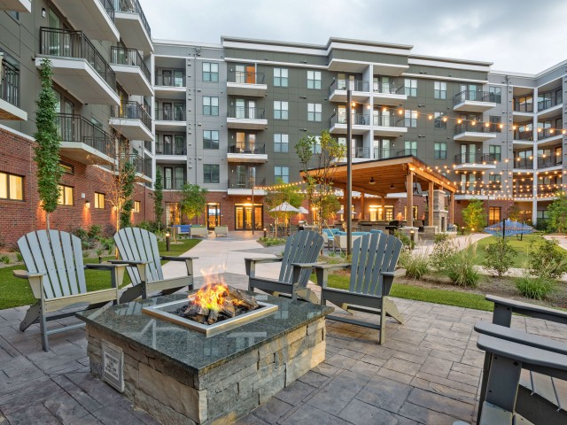 Image of Gather around the firepit for a laid-back evening under the stars. for Aston City Springs
