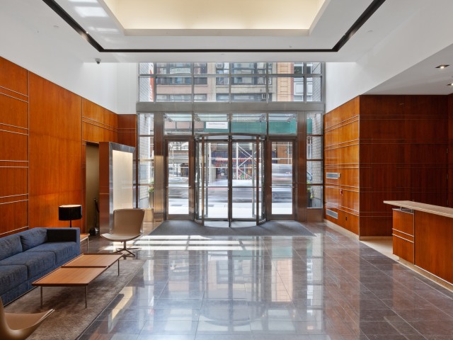 Lobby with 24-hour concierge