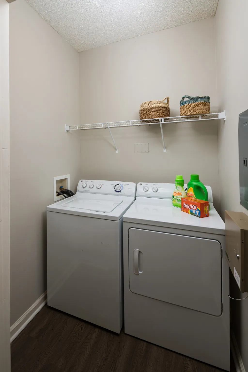washer and dryer