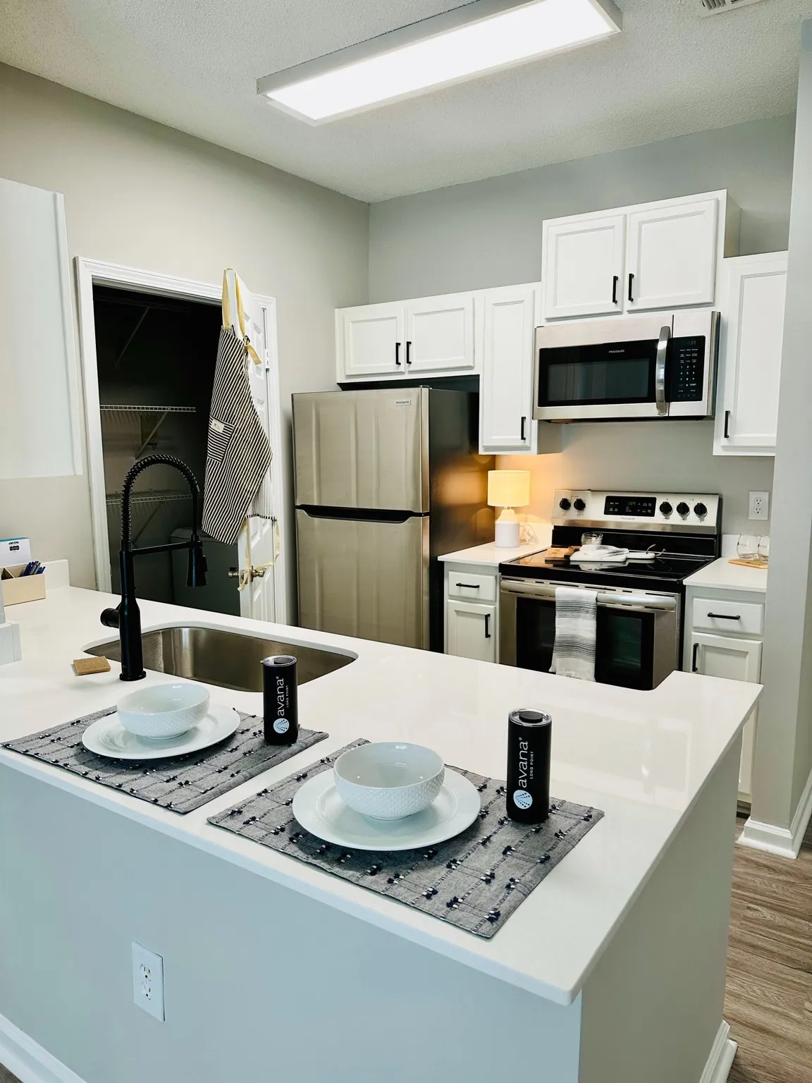 stainless steel appliances
