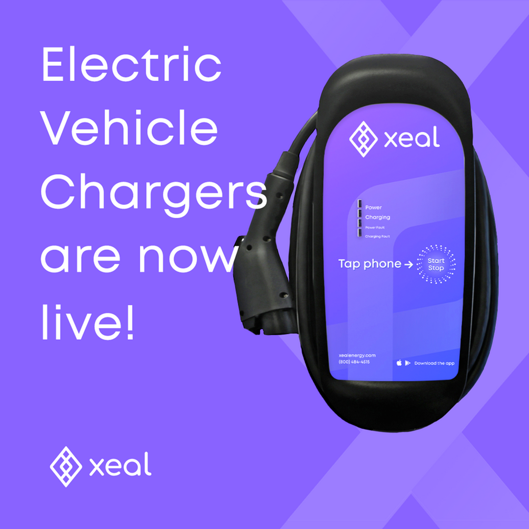 EV Chargers are now live