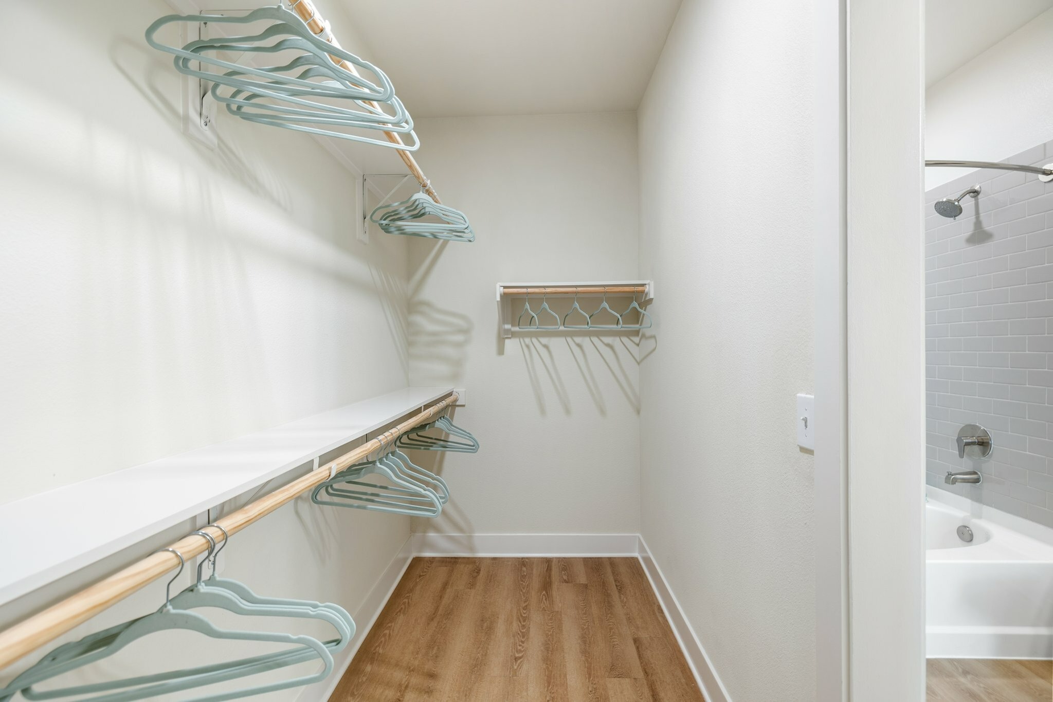 walk-in closets