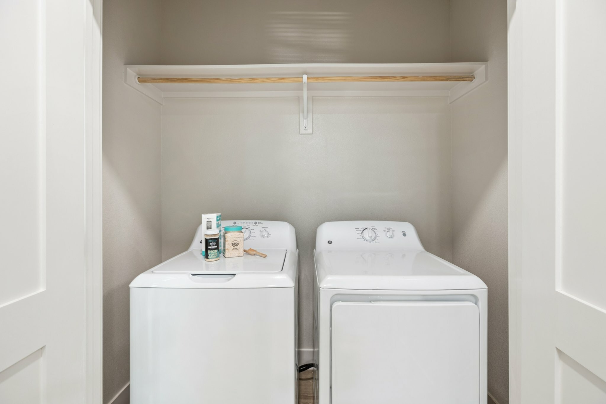 washer and dryer