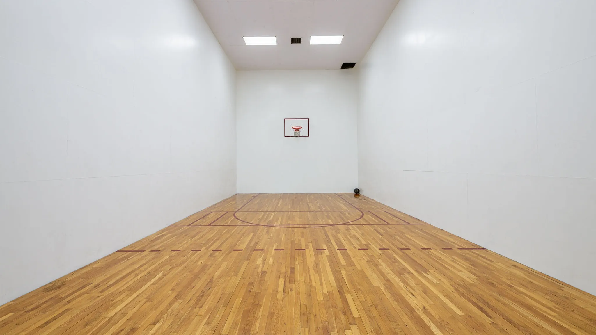 Half-court basketball