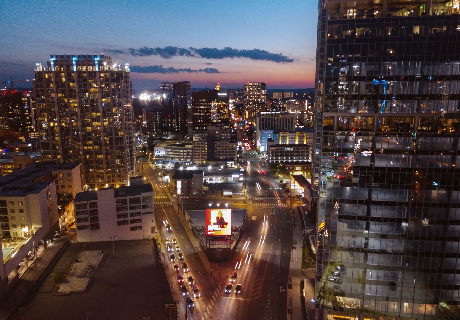 Aerial City View