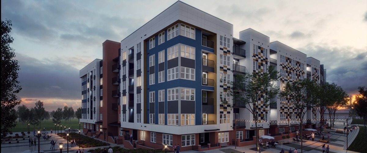 Rendeering image of building