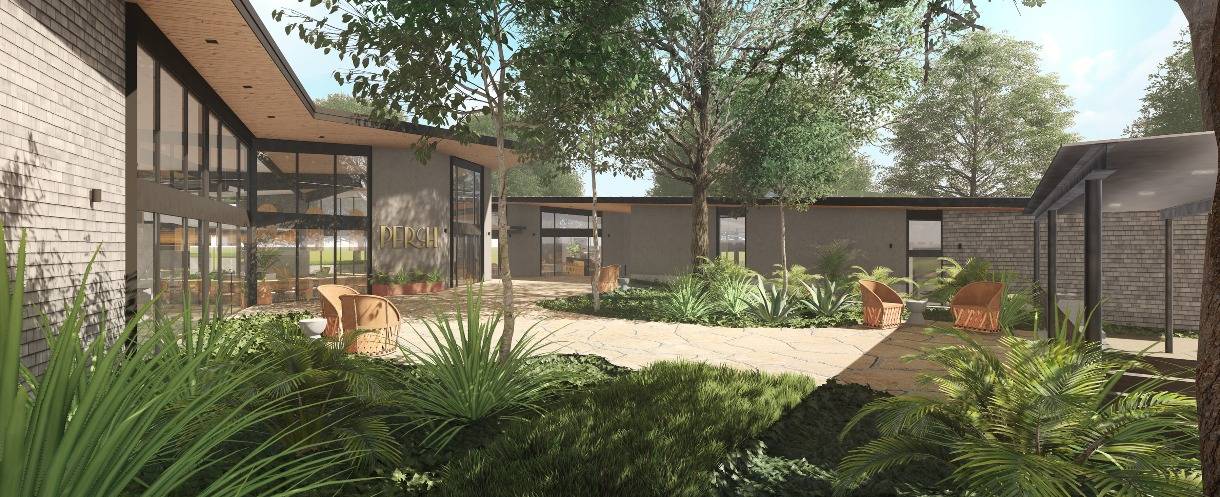 Fenced-in Courtyard