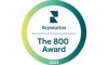 2023 Reputation 800 Award Logo