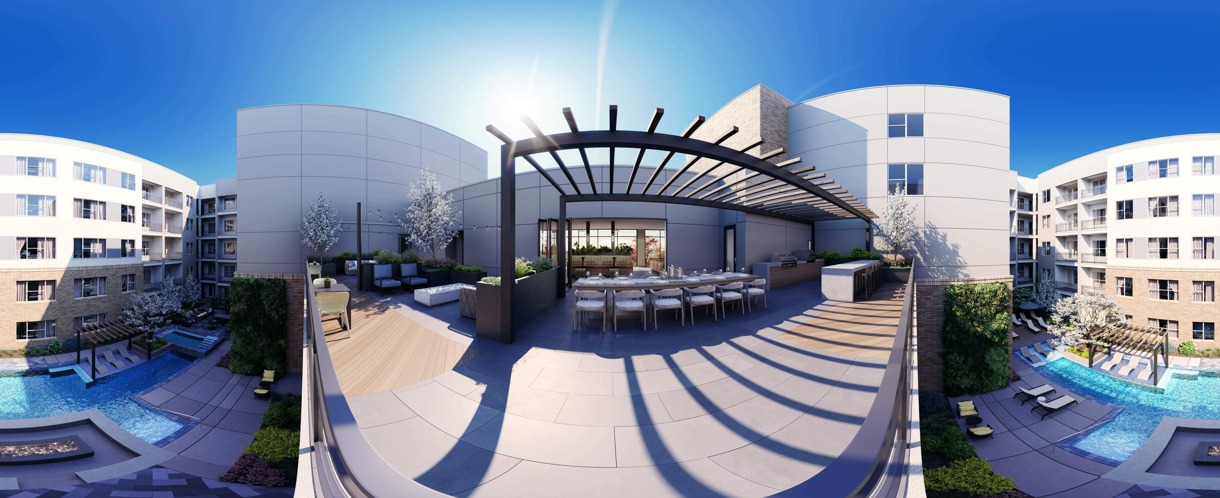 Rooftop Deck Panorama