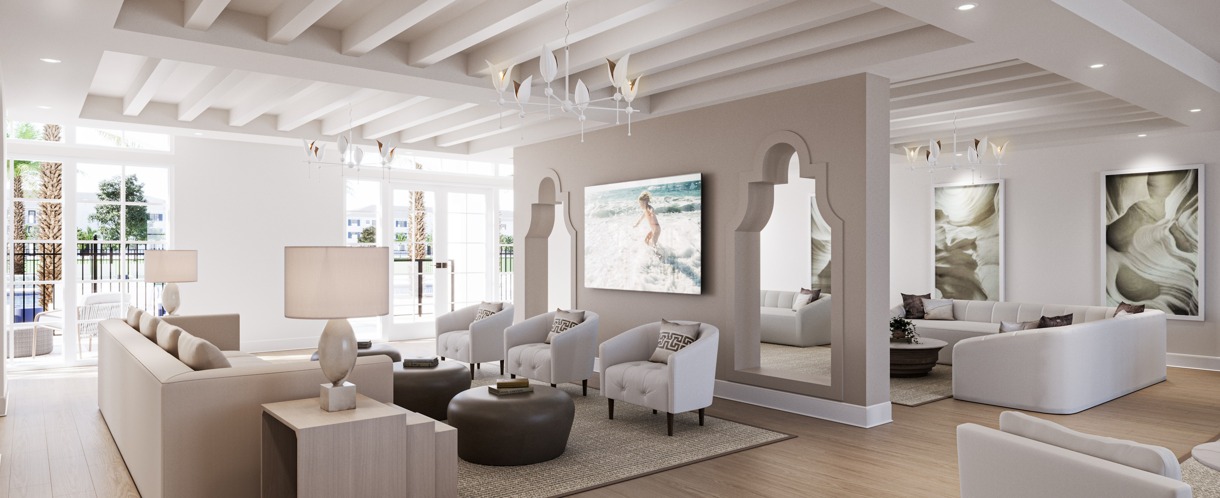 Spacious Resident Clubhouse