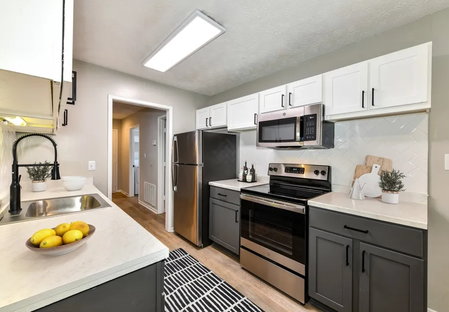 Platinum renovated kitchen