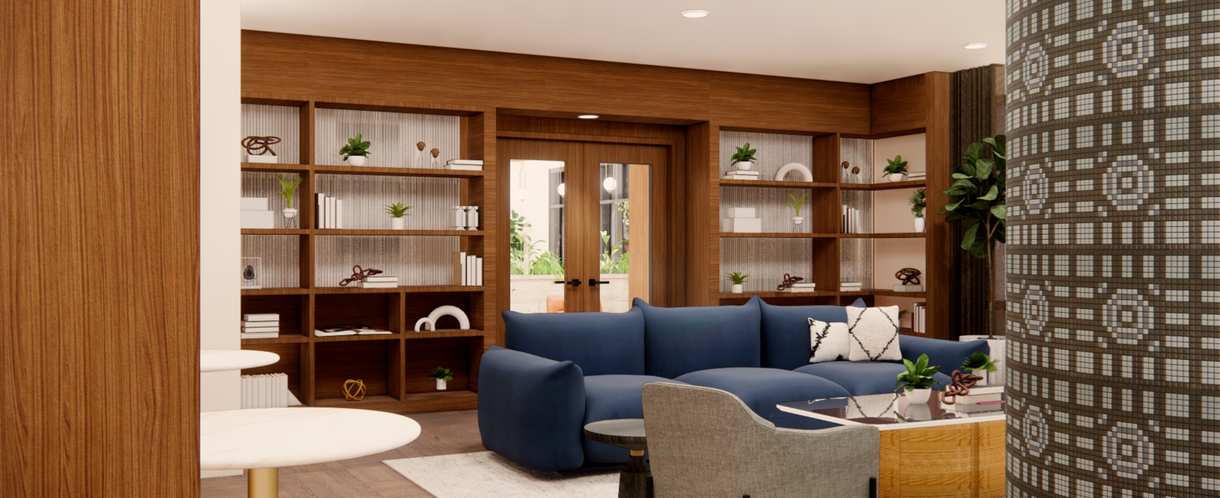 Elegant Resident Clubroom