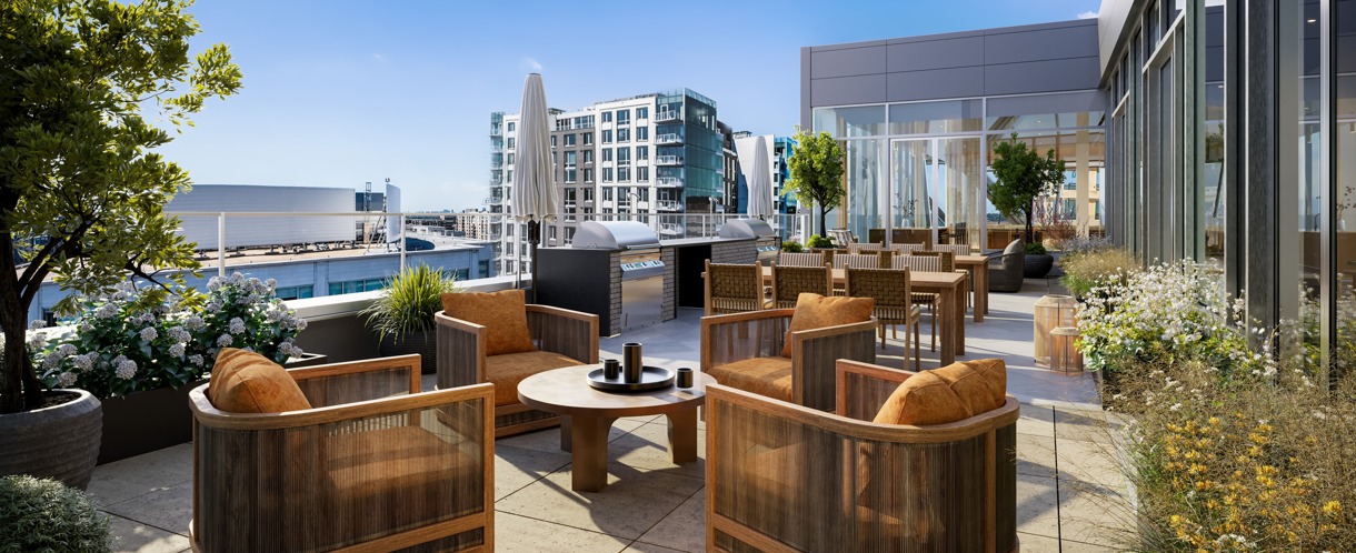 Rooftop Terrace View