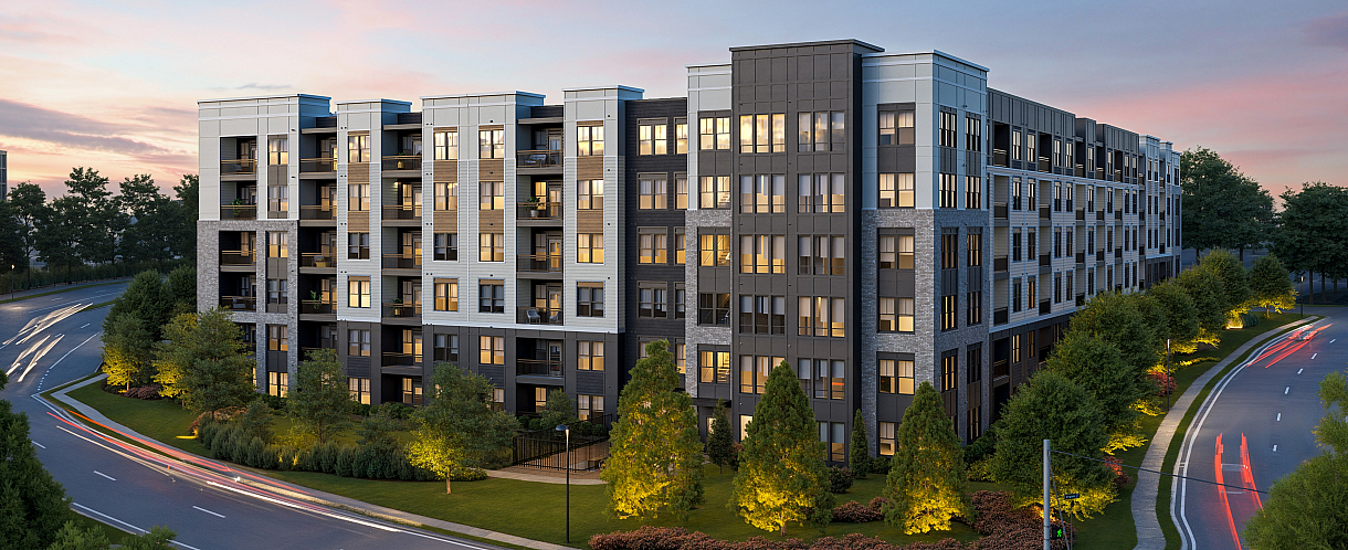 Exterior of Elan Satallite Place