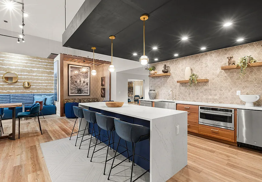 renovated entertainment bar and lounge