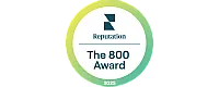 2025 Reputation 800 Award Logo