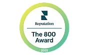 2025 Reputation 800 Award Logo