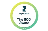 2025 Reputation 800 Award Logo