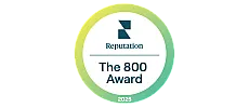 2025 Reputation 800 Award Logo
