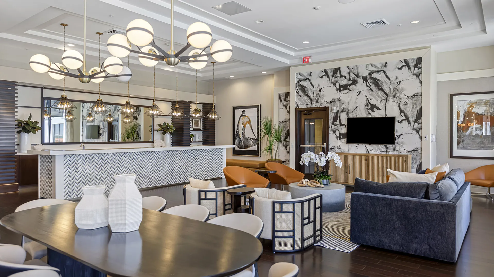 lounge area