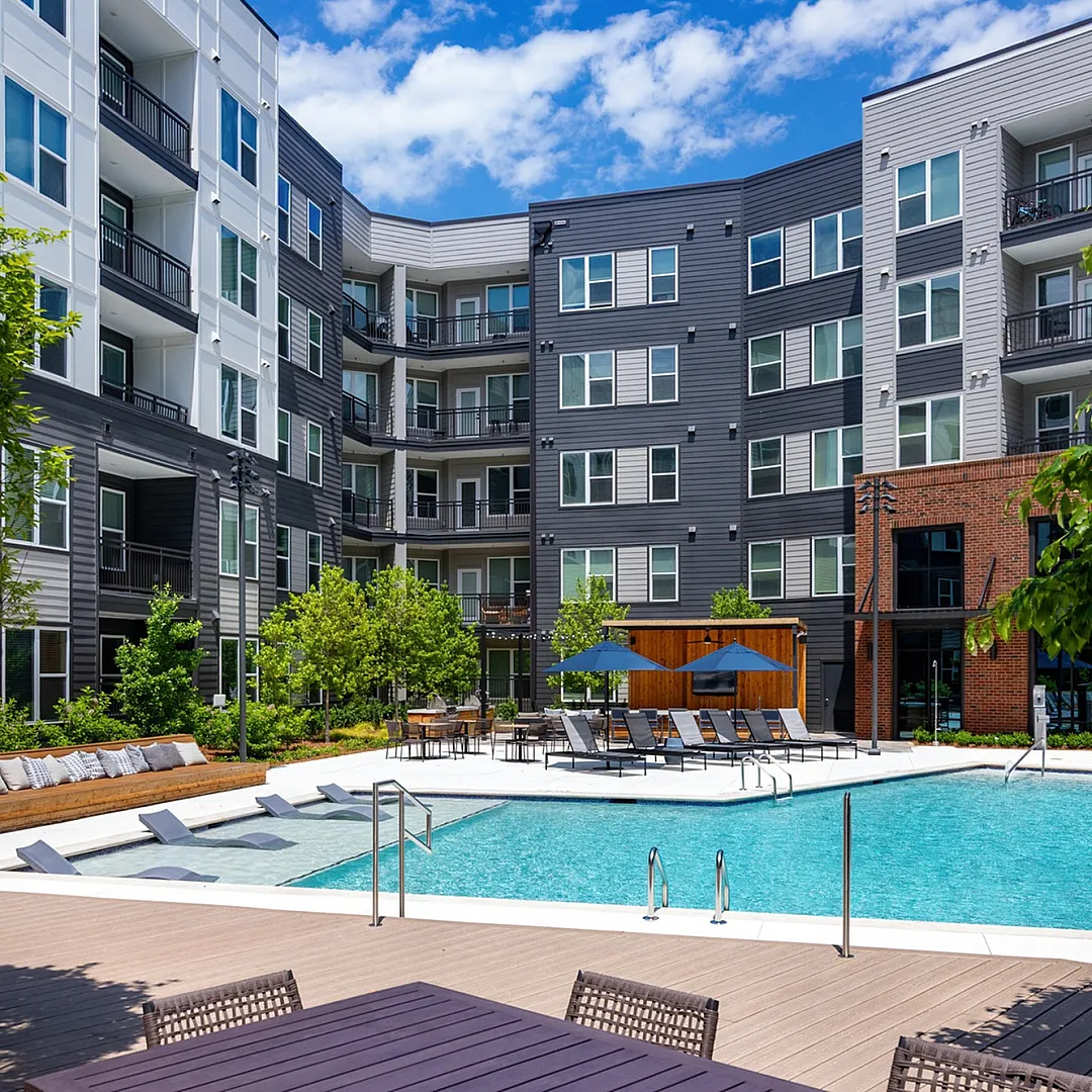 Pool courtyard