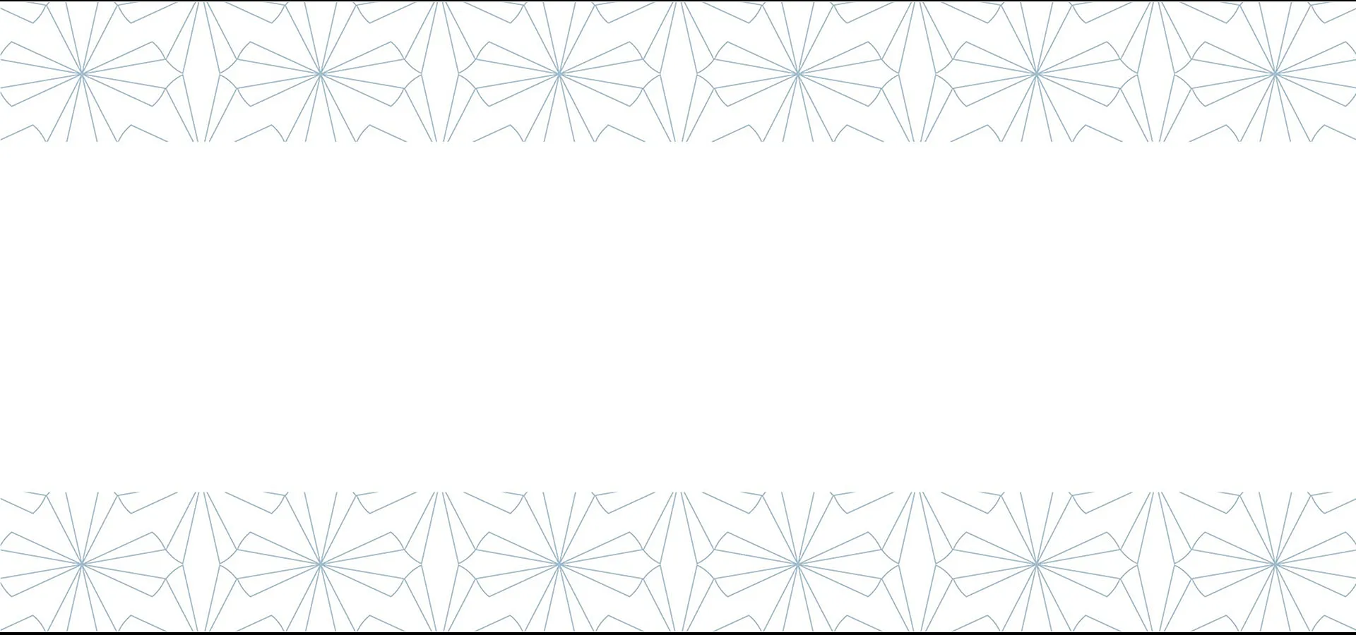 Elegant geometric floral pattern with intricate blue lines on a white background, perfect for a modern design aesthetic.