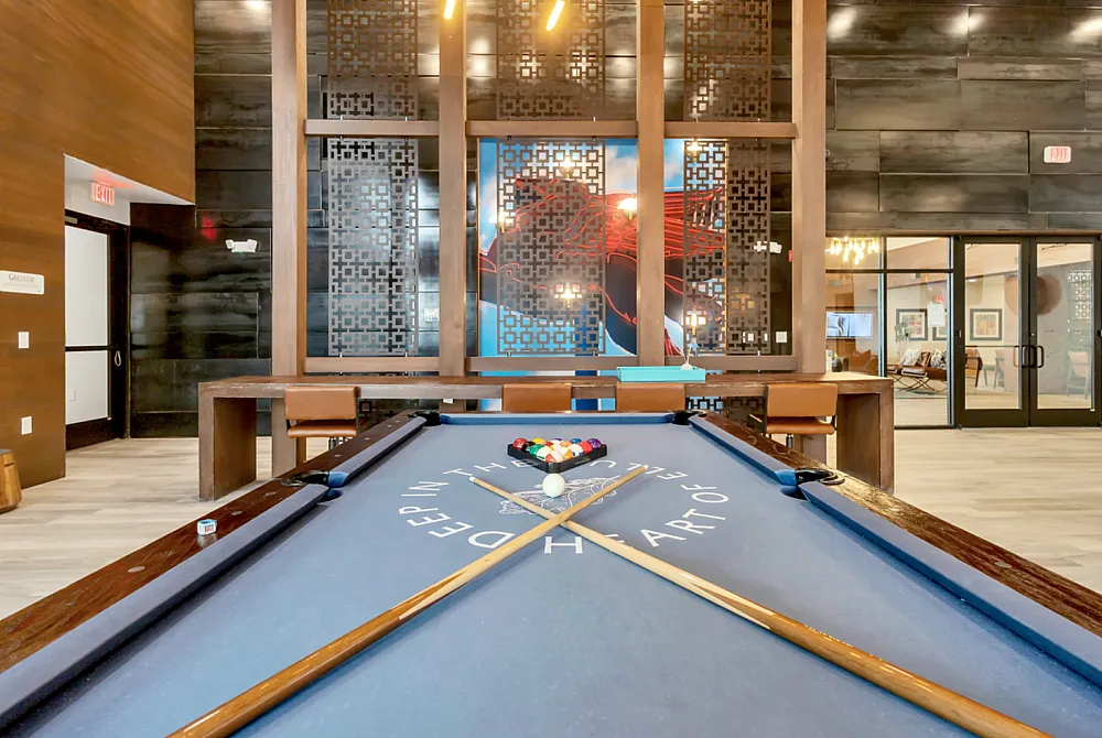 Resident Lounge and Gaming Area
