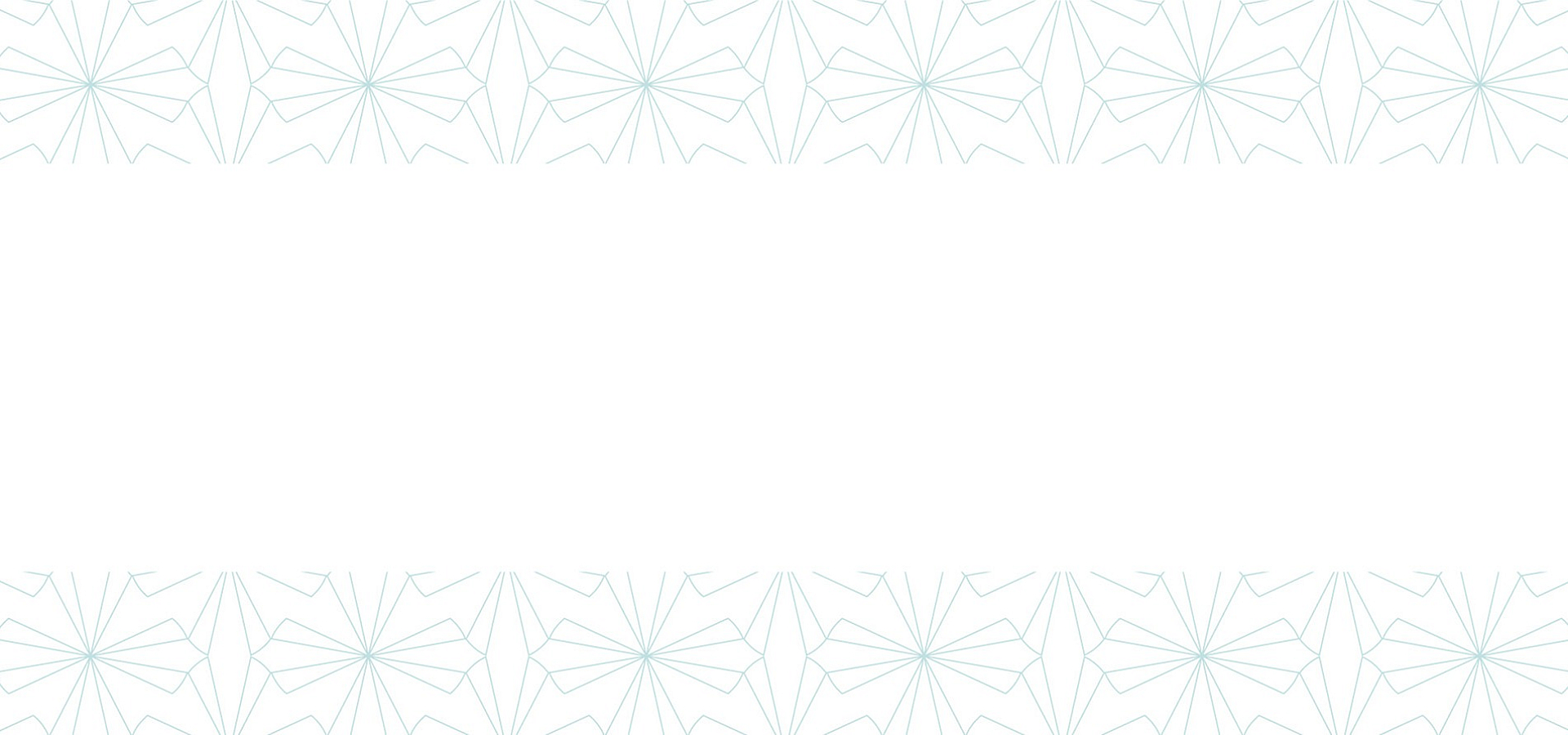 Elegant floral pattern background with symmetrical light blue designs creating a modern and sophisticated look.