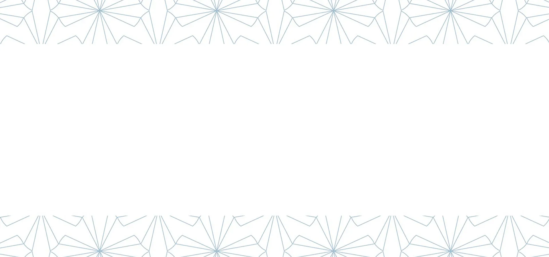 Elegant geometric pattern with symmetrical floral motifs in light blue, perfect for modern decor inspiration.