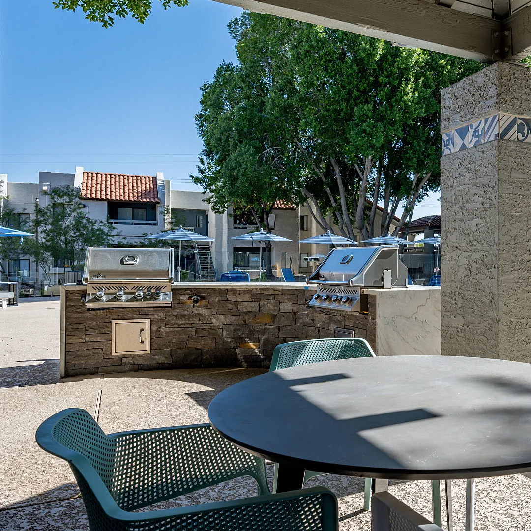 Shared outdoor space at Avana Cordoba.
