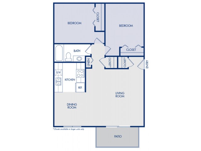 2 Bed 1 Bath