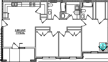 3 bedroom ADA