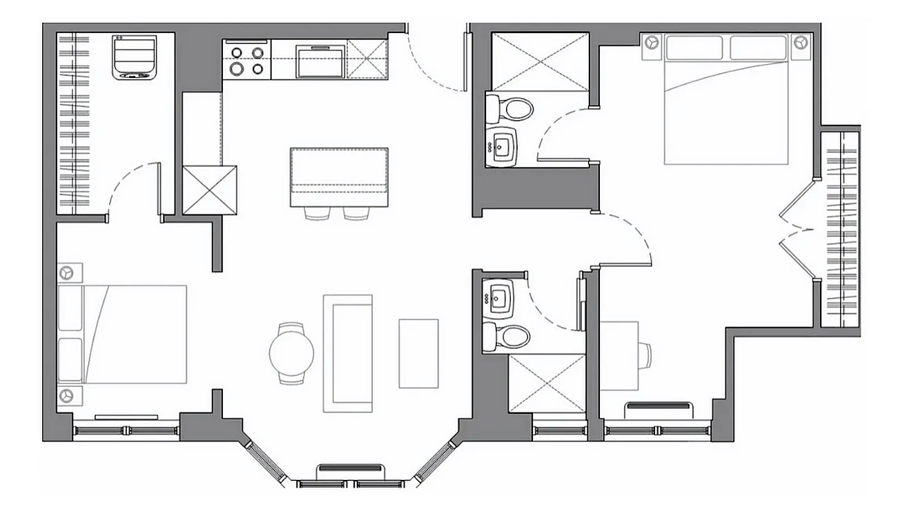 Two Bed