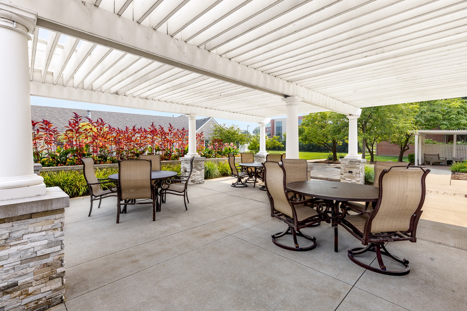 Outdoor Covered Dining Area