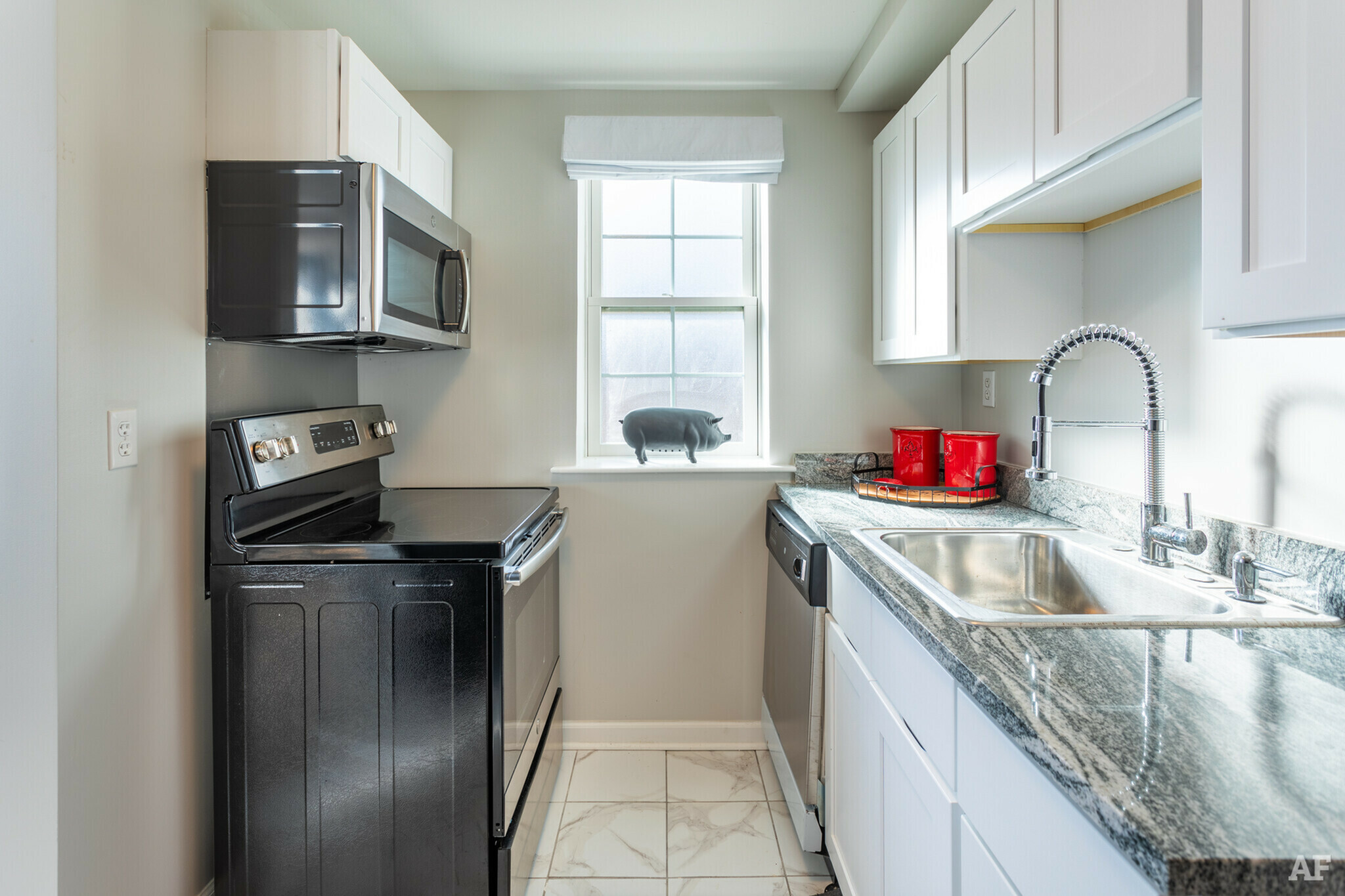 Kitchen with Stainless Steel Appliances