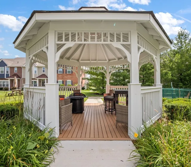 Outside seating